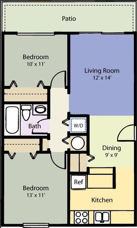 The Napa Floor Plan 6
